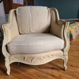 Louis XV style sofa and 2 armchairs