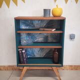 Bookcase vintage feet compass