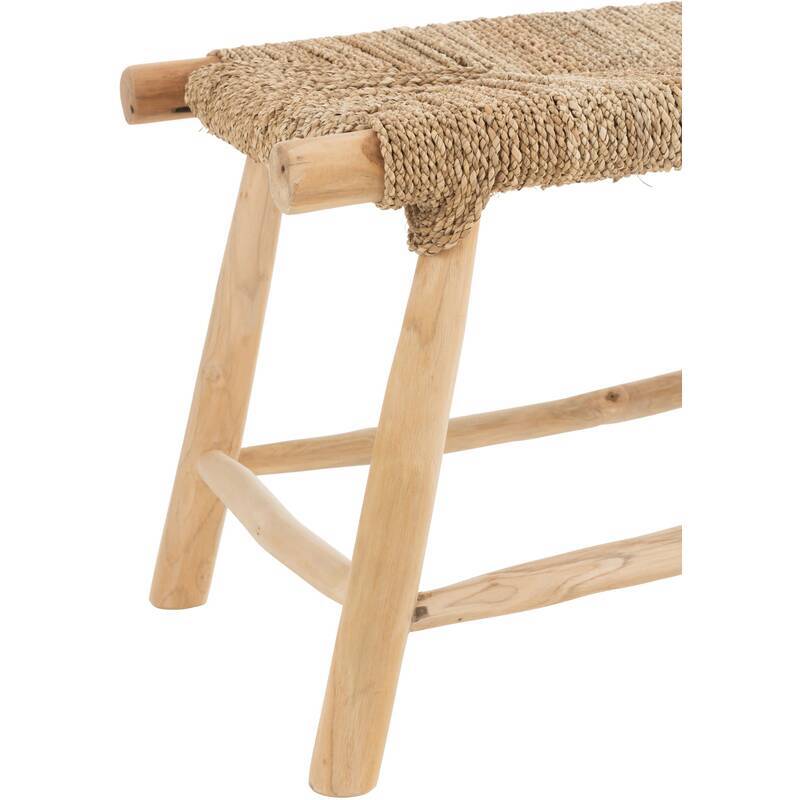 Banc Florence en bois naturel