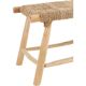 Banc Florence en bois naturel