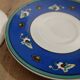 Small blue plates