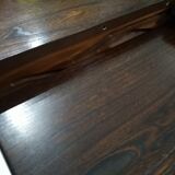 Round dining table extendable baumann 1970