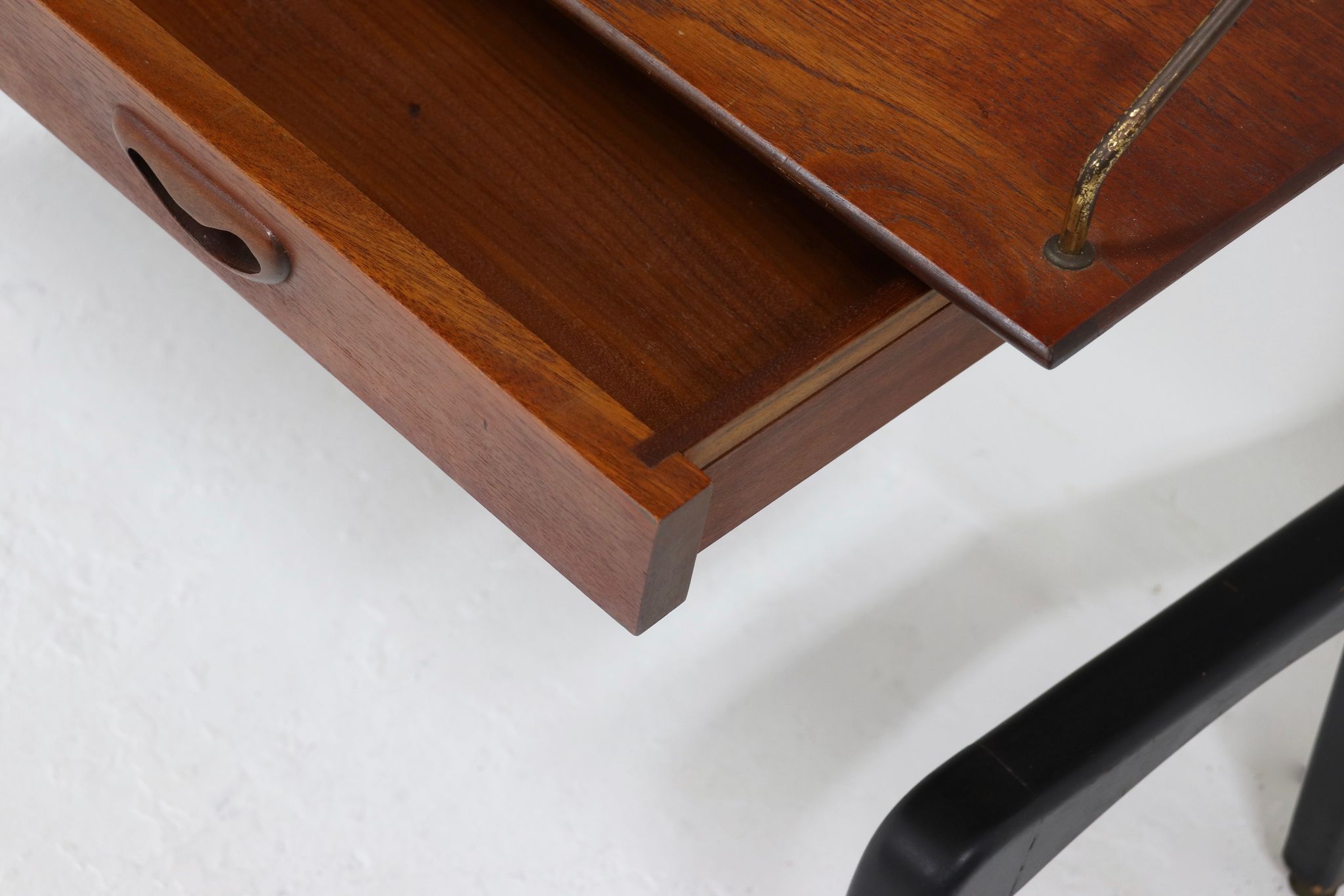 Teak Wall Unit by Louis van Teeffelen for WeBe 1950's