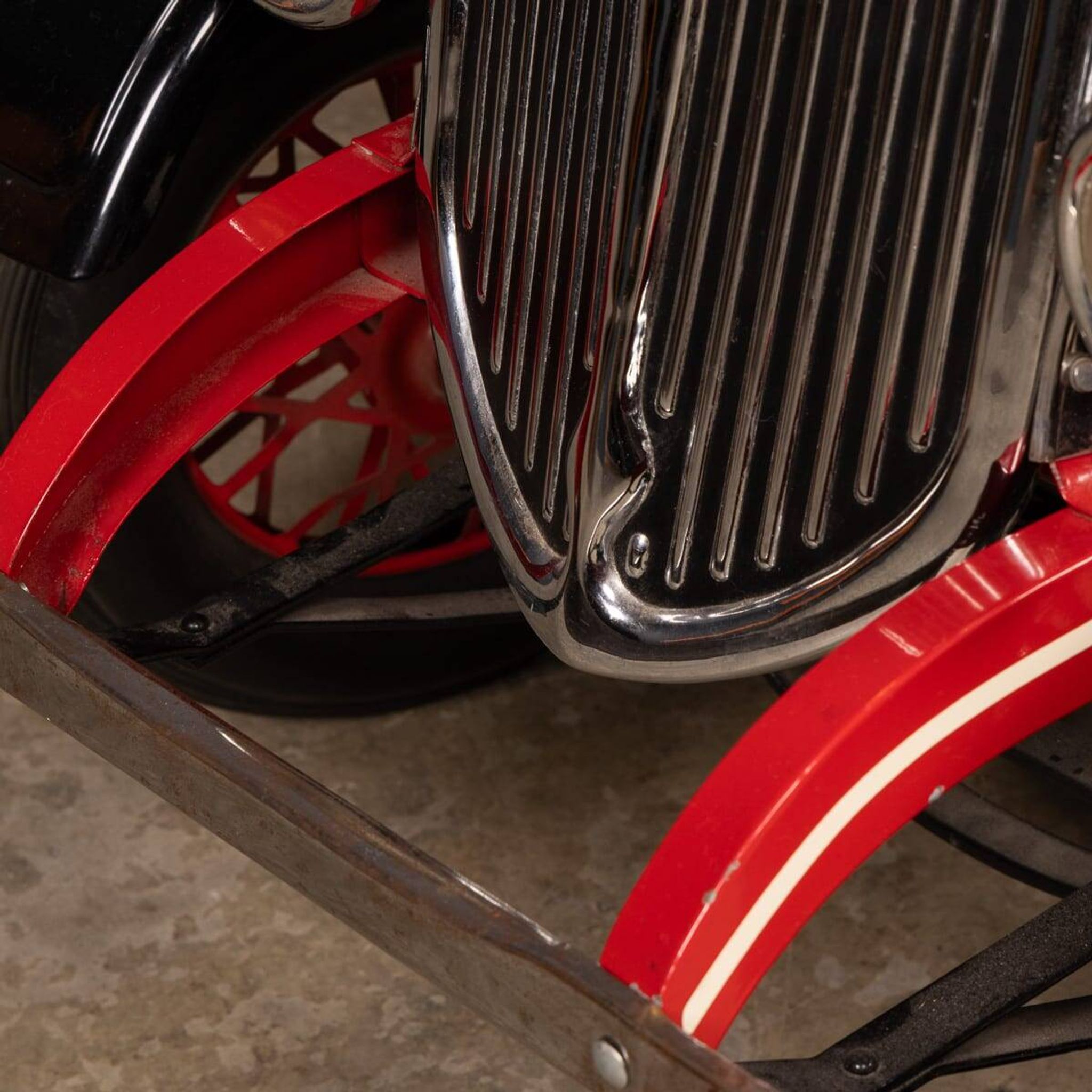Vintage 20thC Rare American Packard Two Seat Pedal Car