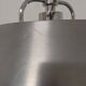 Adjustable Space Age suspension in brushed aluminum from the 60s/70s