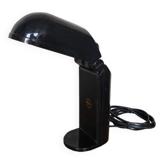 Old BAMBINA Designer Lamp from Fase 80's Ein France Black Vintage