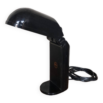 Ancienne Lampe Design BAMBINA de Fase 80’s Ein France Noir Vintage