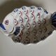 Aligsas Sweden ceramic fish dish 1980 Scandinavian