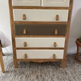 Revamped wooden cabinet