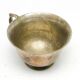 Art Deco bouillon cup, silver-plated brass, Norblin, Poland, 1930s