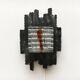 Vintage Italian brutalist wall light in wrought iron by Albano Poli for Poliarte, set of 2.