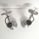 Pair wall lamps spot 70s
