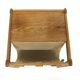 Scandinavian oak magazine rack, S.P Jensen, BRDR Furbo, Sweden, 1960