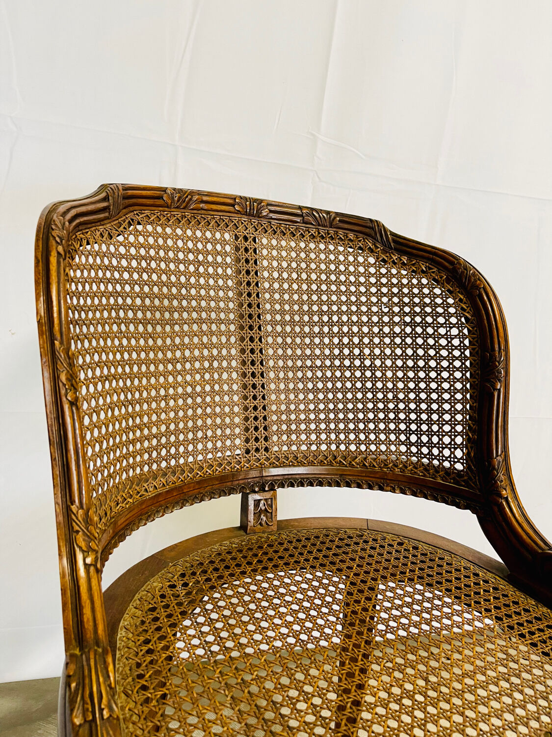 Small cané armchair