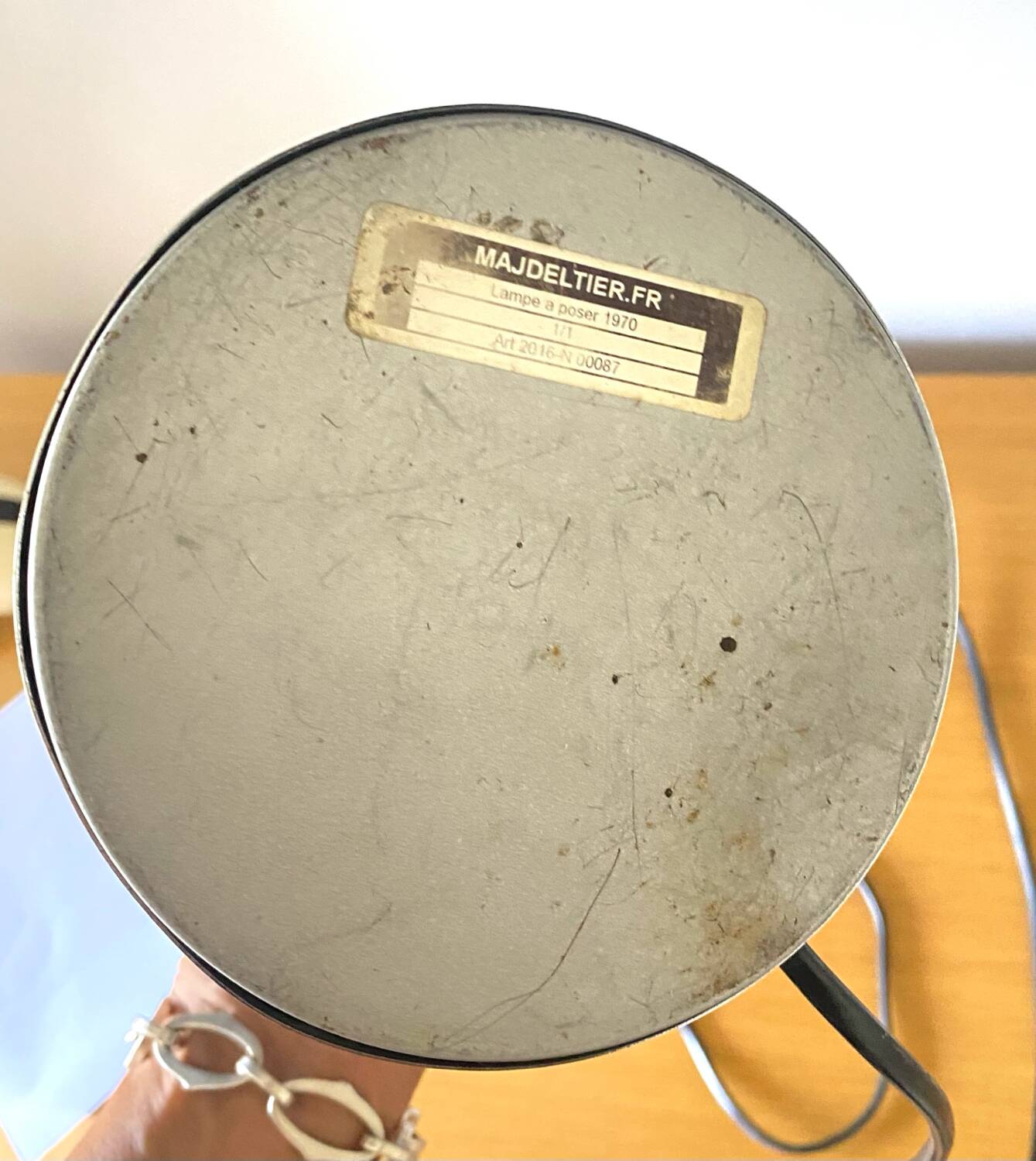 Majdeltier 1970 Desk Lamp Table Lamp Vintage Light Design Mobili