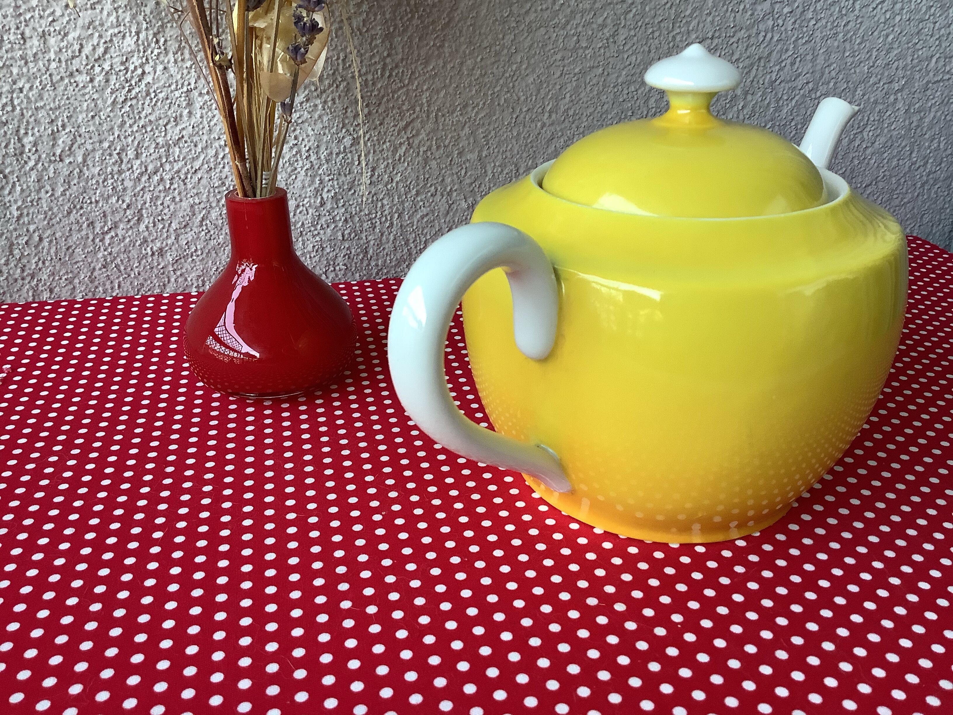 Teapot Limoges F. Legrand - Yellow Co.