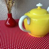Théière Limoges F. Legrand & Cie jaune