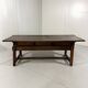 Table basse espagnole antique brutaliste