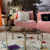 Duo of pull-out tables