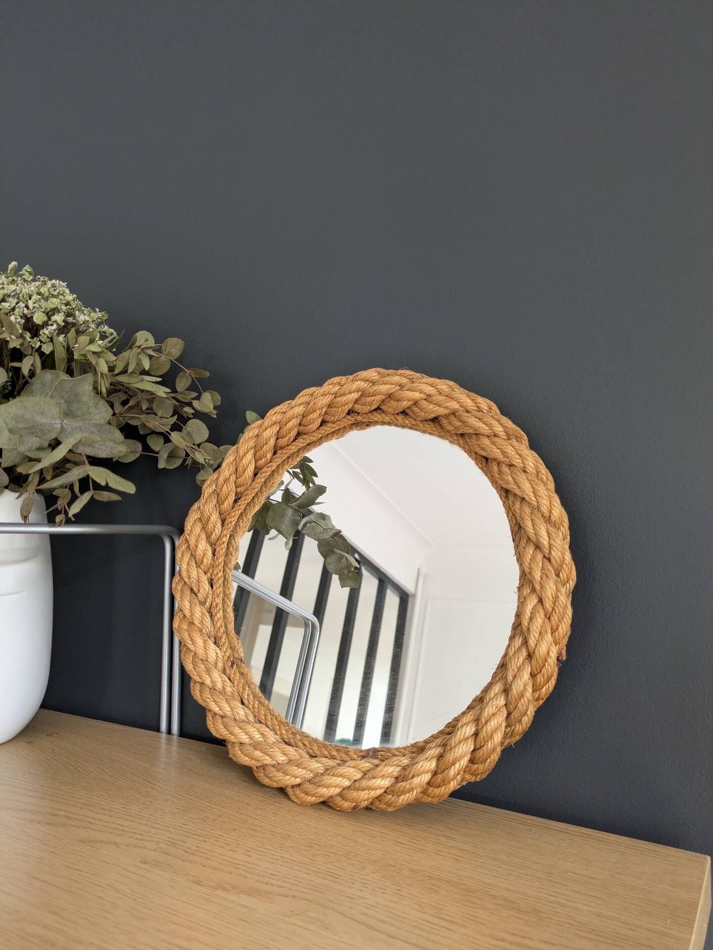 Mid Century Mirror Audoux and Minet