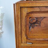 Art Deco oak chest of drawers