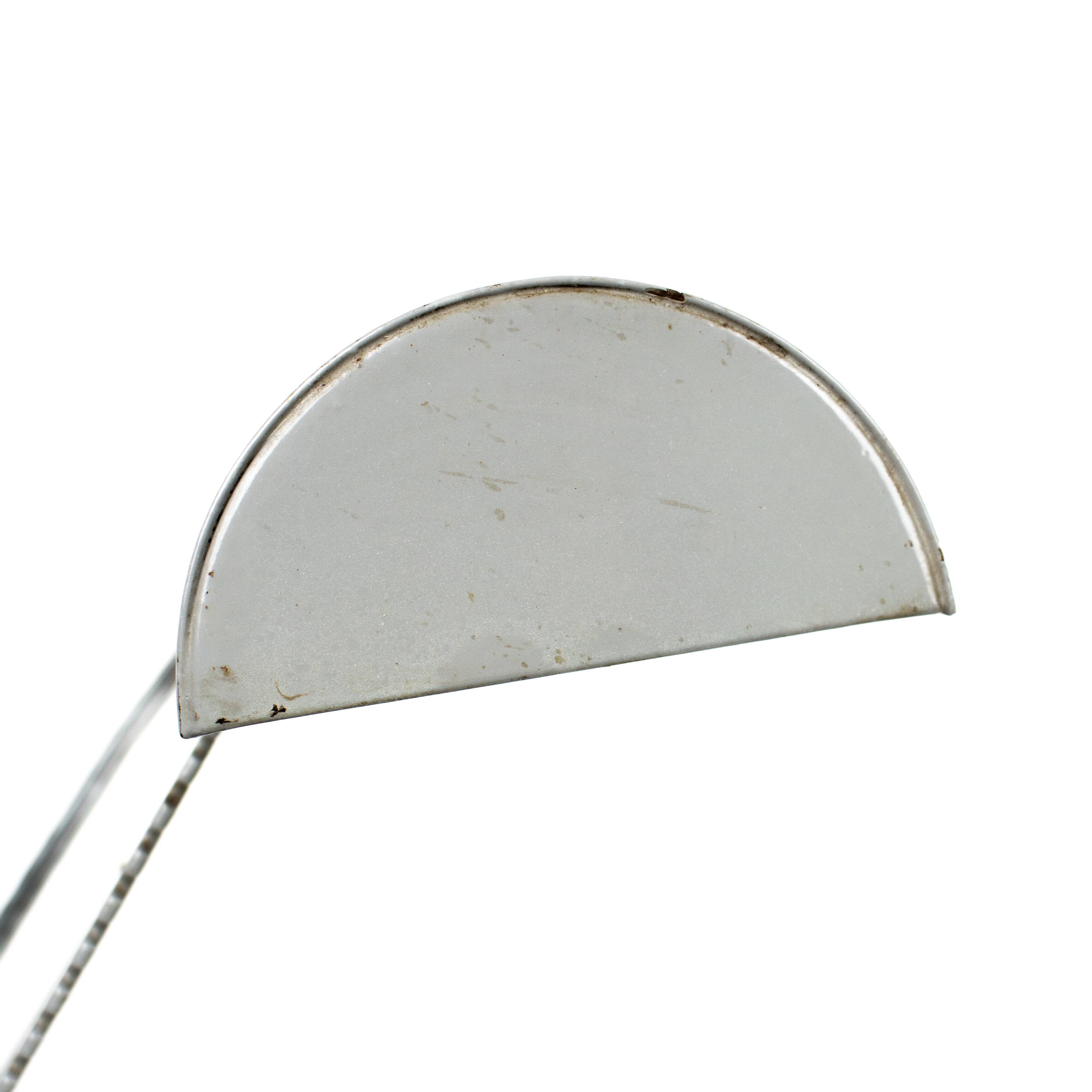 Vintage 60s design desk lamp in Matégot style