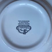 Assiettes creuses Tiffany
