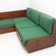 Mid Century Corner Folding Sofabed, 1960´s, Czechoslovakia