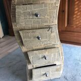 Cardboard chest of drawers