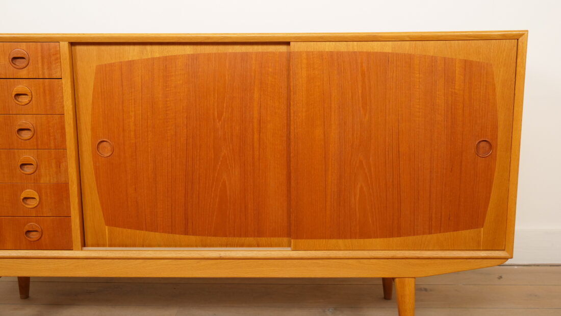 Vintage sideboard | Teak | 160 cm | Model Borgia