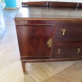 Vintage Sideboard - 2 side doors and 2 drawers - 1950s