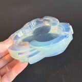Ashtray, "Sabino" pocket emptier in opalescent glass - Noisy le Sec - 1920