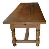 Table de ferme en chêne