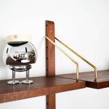 Teak shelving unit, Danish design, 1960s, designer: Poul Cadovius