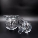 2 “Saturn” vases by Nanny Still for Riihimäki Lasi, Finland 1960