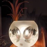 Glass table lamp by Peill and Putzler, 1970s