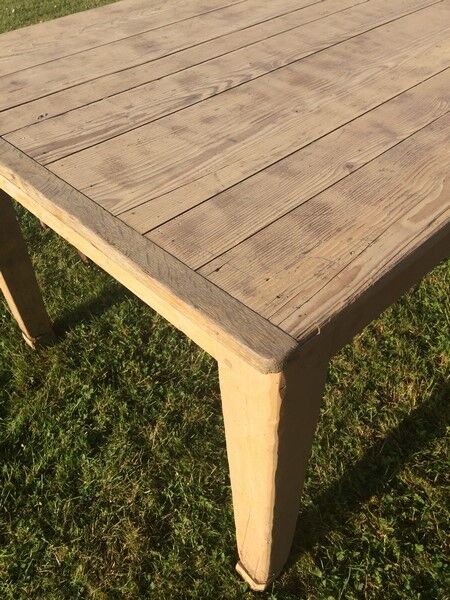 Old large farm table 1920