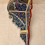 Etagère d'Angle Bois Peinte
