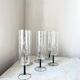 Set of 6 Art Deco Glasses – Vintage Champagne Cocktail Glasses