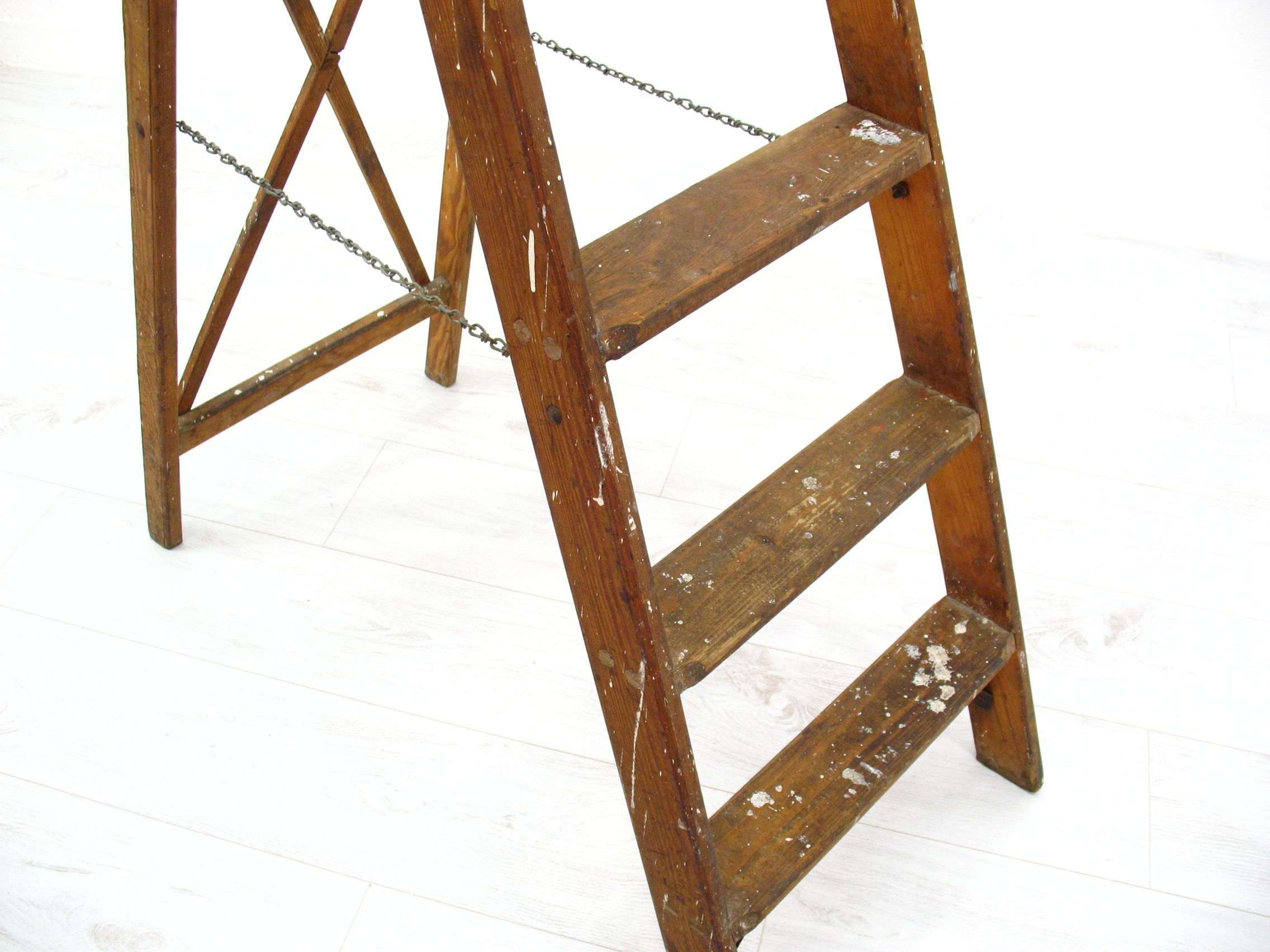 Vintage Folding Ladder, 1970s