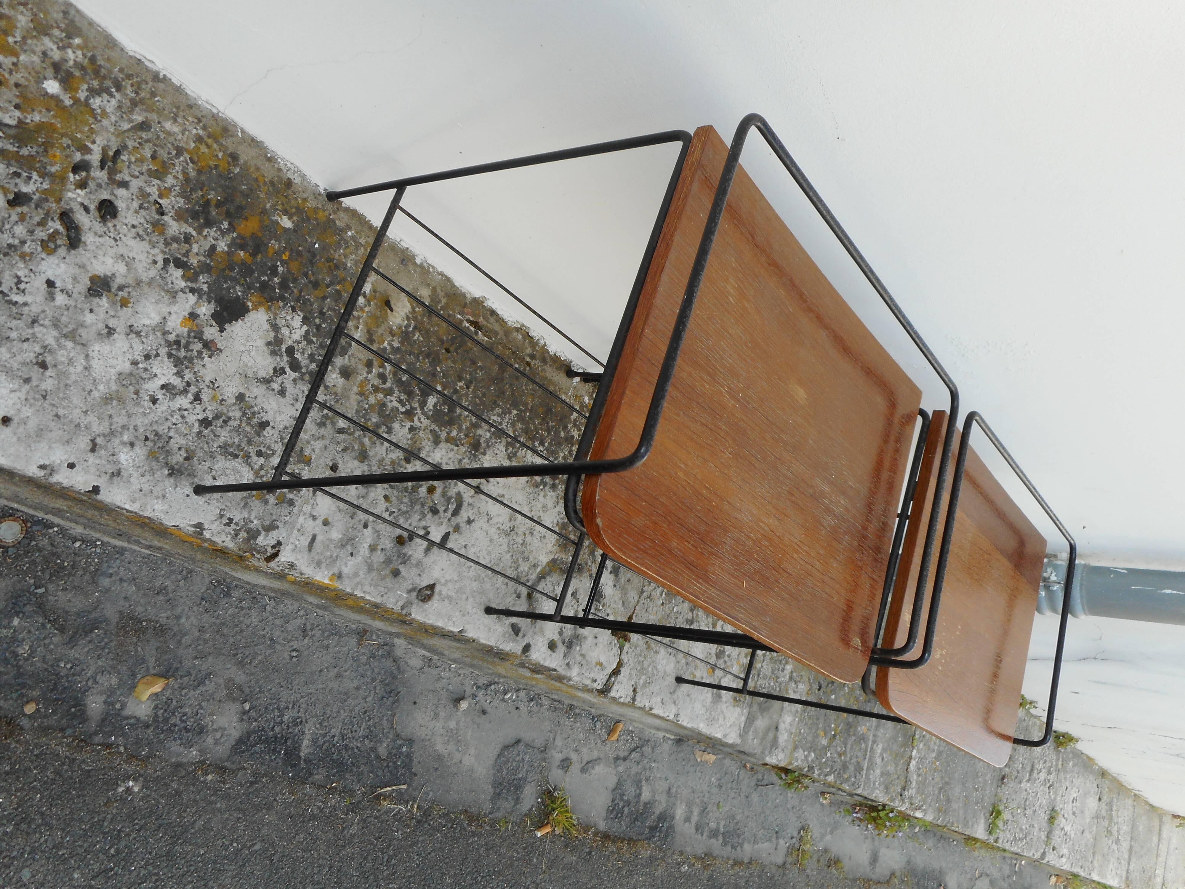 Pair of vintage bedside tables