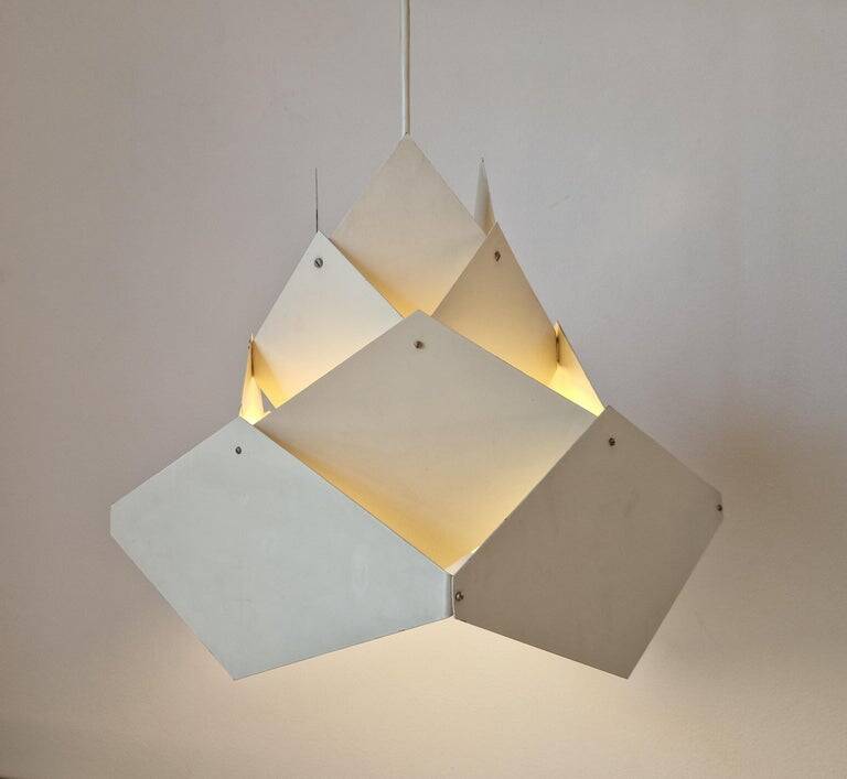 Rare Midcentury Design Pendant in Style of Preben Dal, Denmark, 1960s