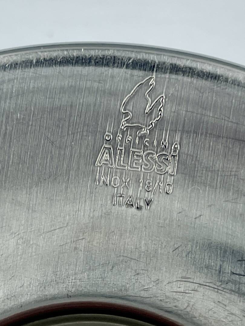 Bauhaus ashtray by Marianne Brandt for Alessi
