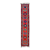 Tapis couloir turc Oushak coloré 3x12, 73x373 cm