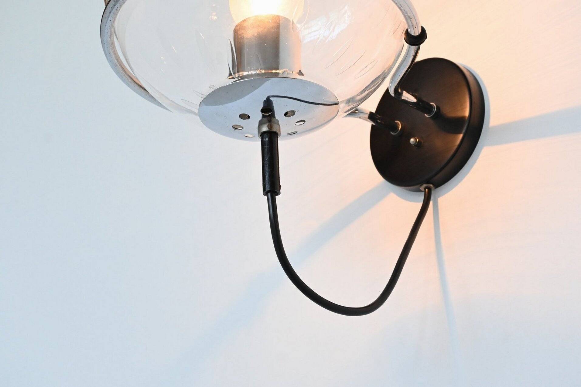 Frank Ligtelijn 'Raindrop' sconces RAAK The Netherlands 1970