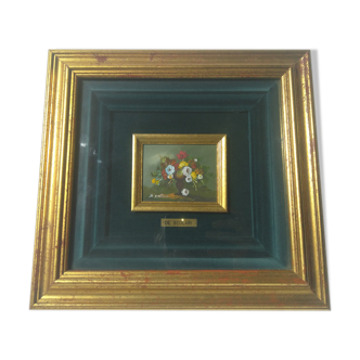 Huile miniature douloureuse