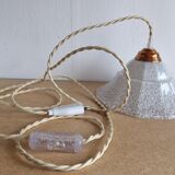 Art Deco Clichy glass pendant lamp