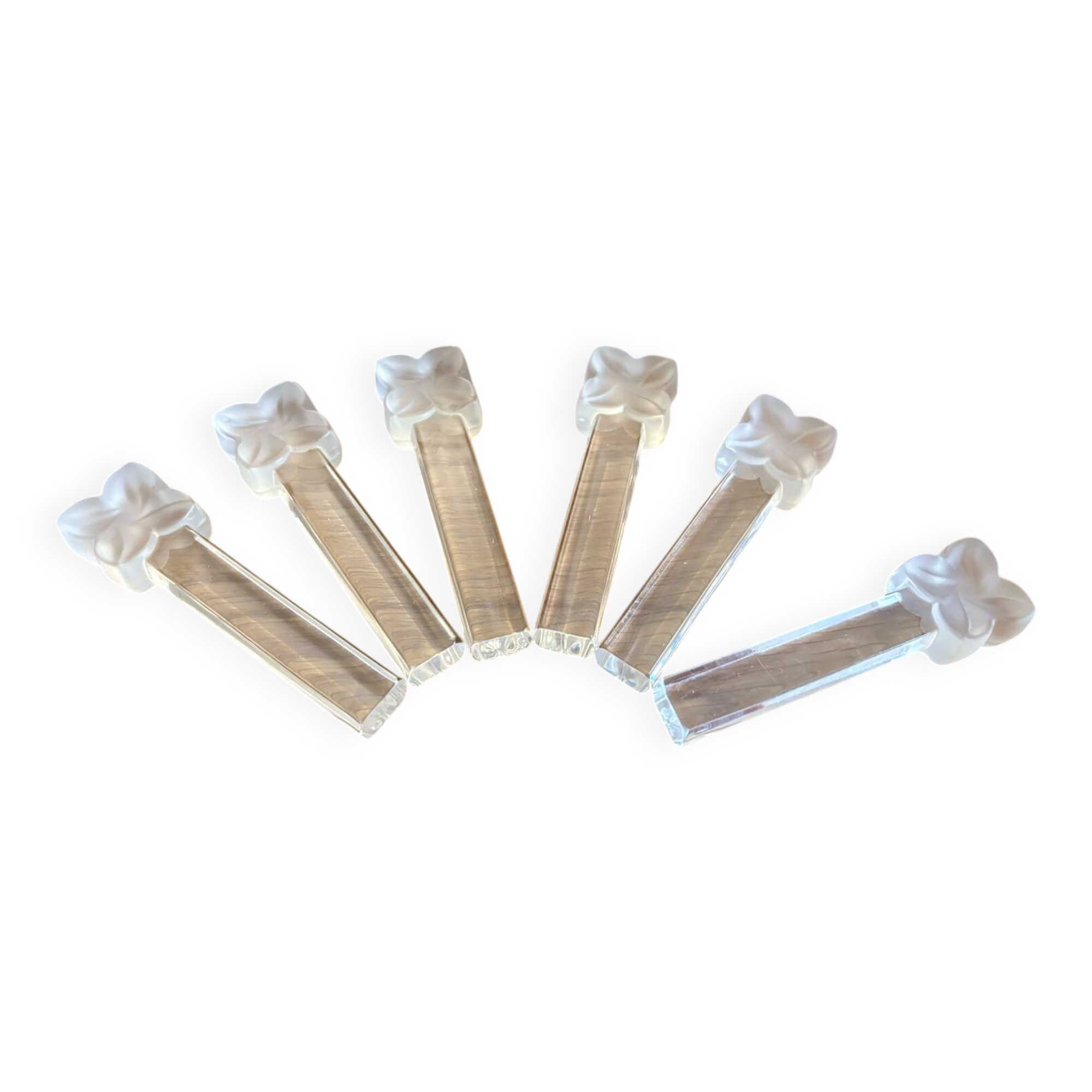 Crystal knife holder in excellent condition