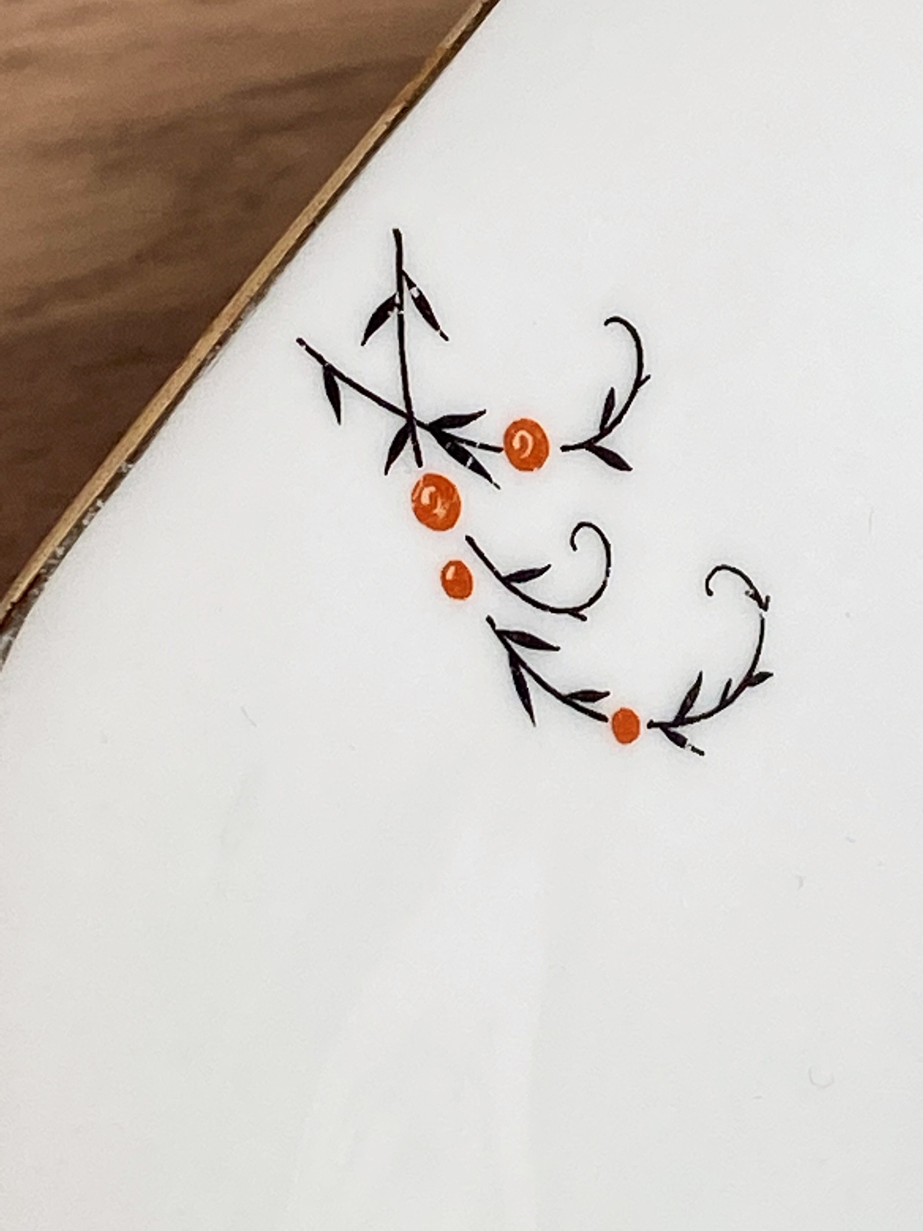 Limoges porcelain compotier