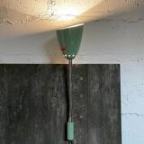 Green wall lamp, 60's